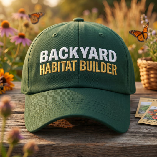 Backyard Habitat Builder Dad Hat