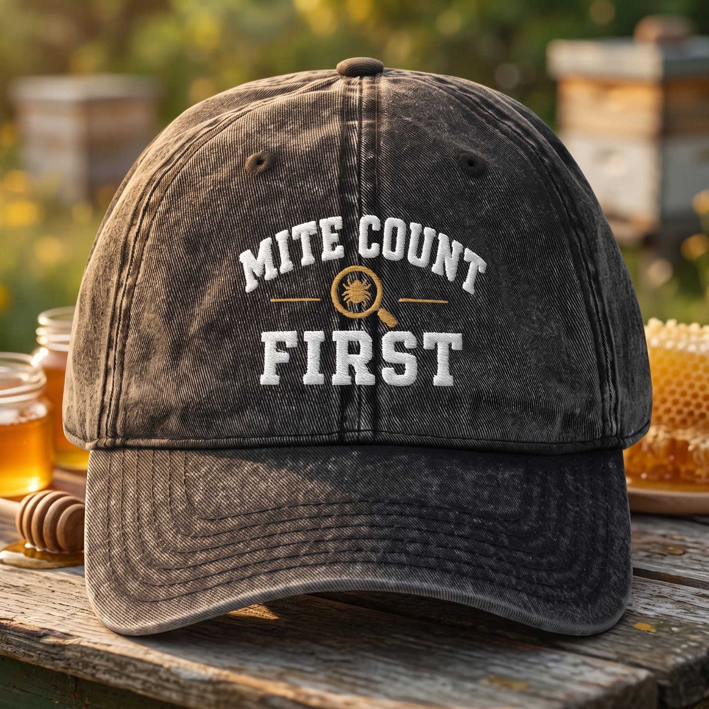 Mite Count First Vintage Cap