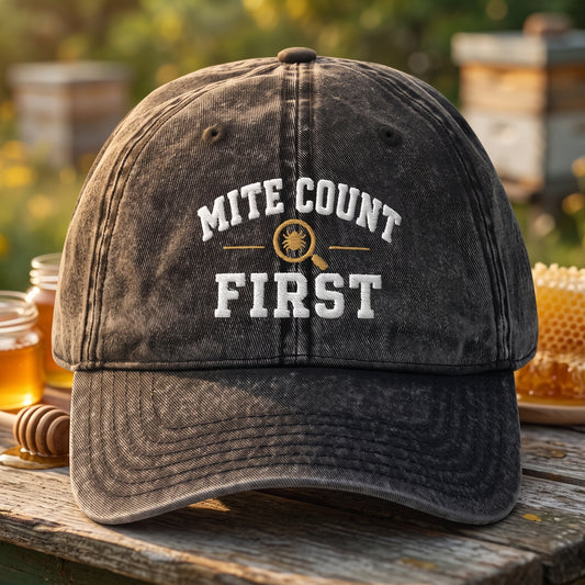 Mite Count First Vintage Cap