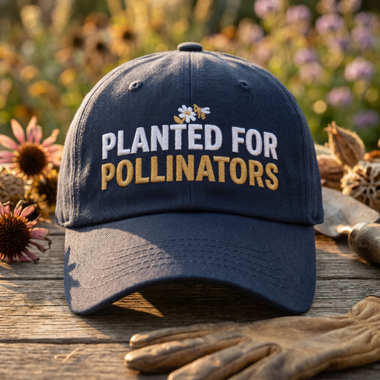 Planted For Pollinators Dad Hat