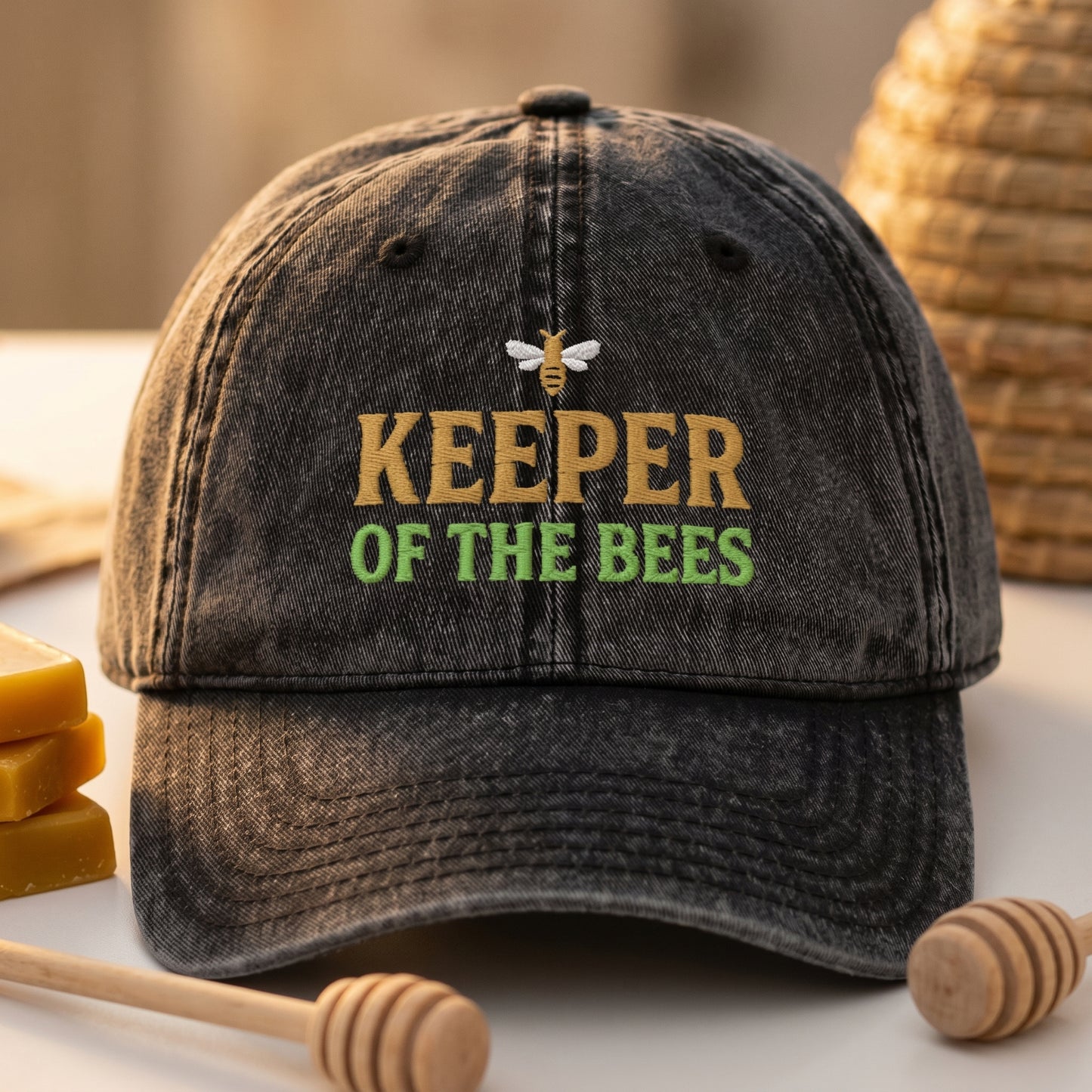 Keeper of the Bees Vintage Cap