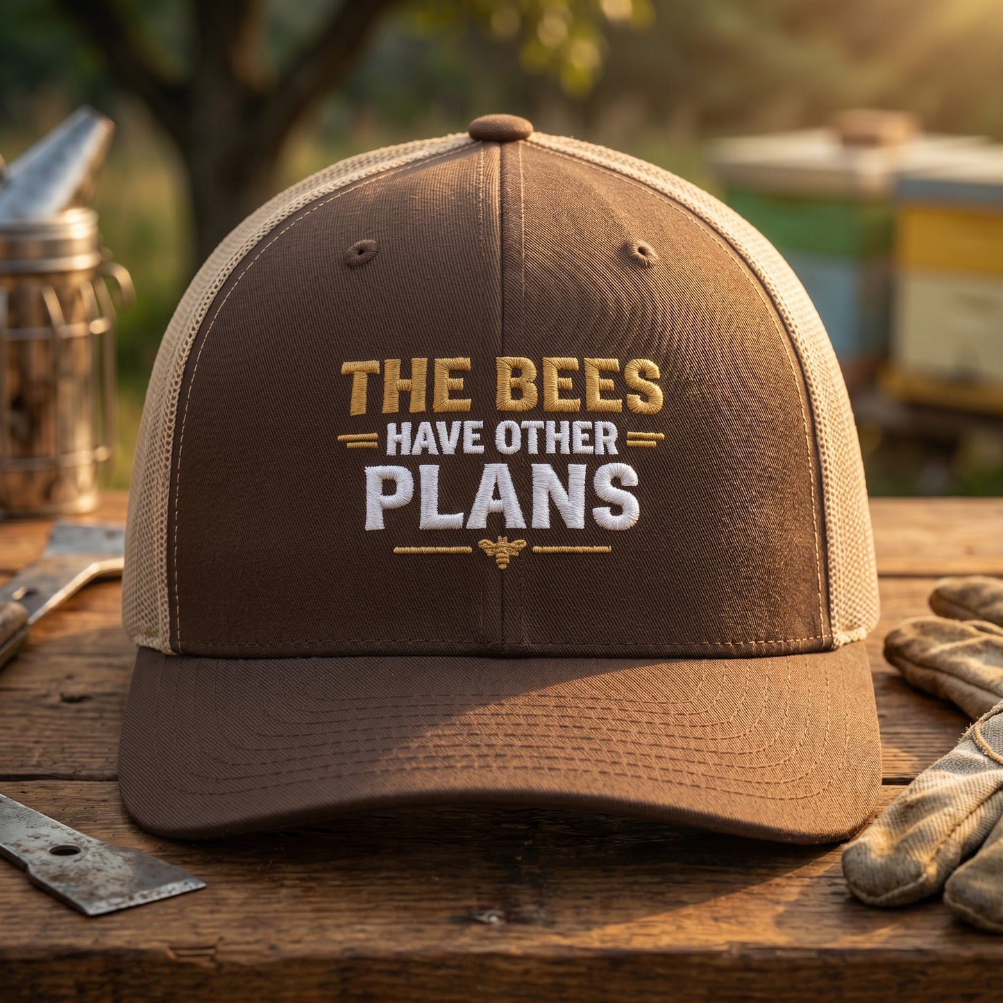 The Bees Have Other Plans Trucker Hat