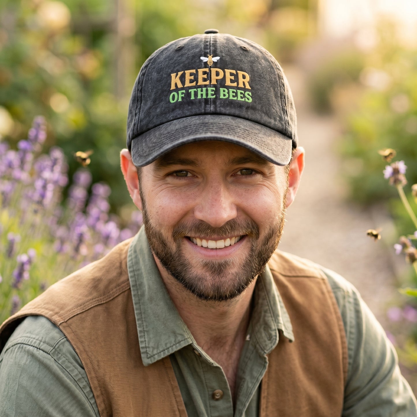 Keeper of the Bees Vintage Cap