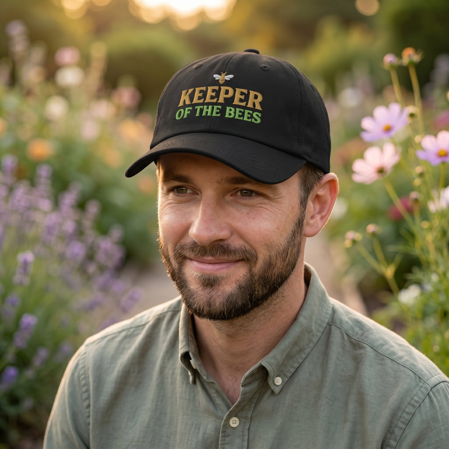 Keeper of the Bees Dad Hat