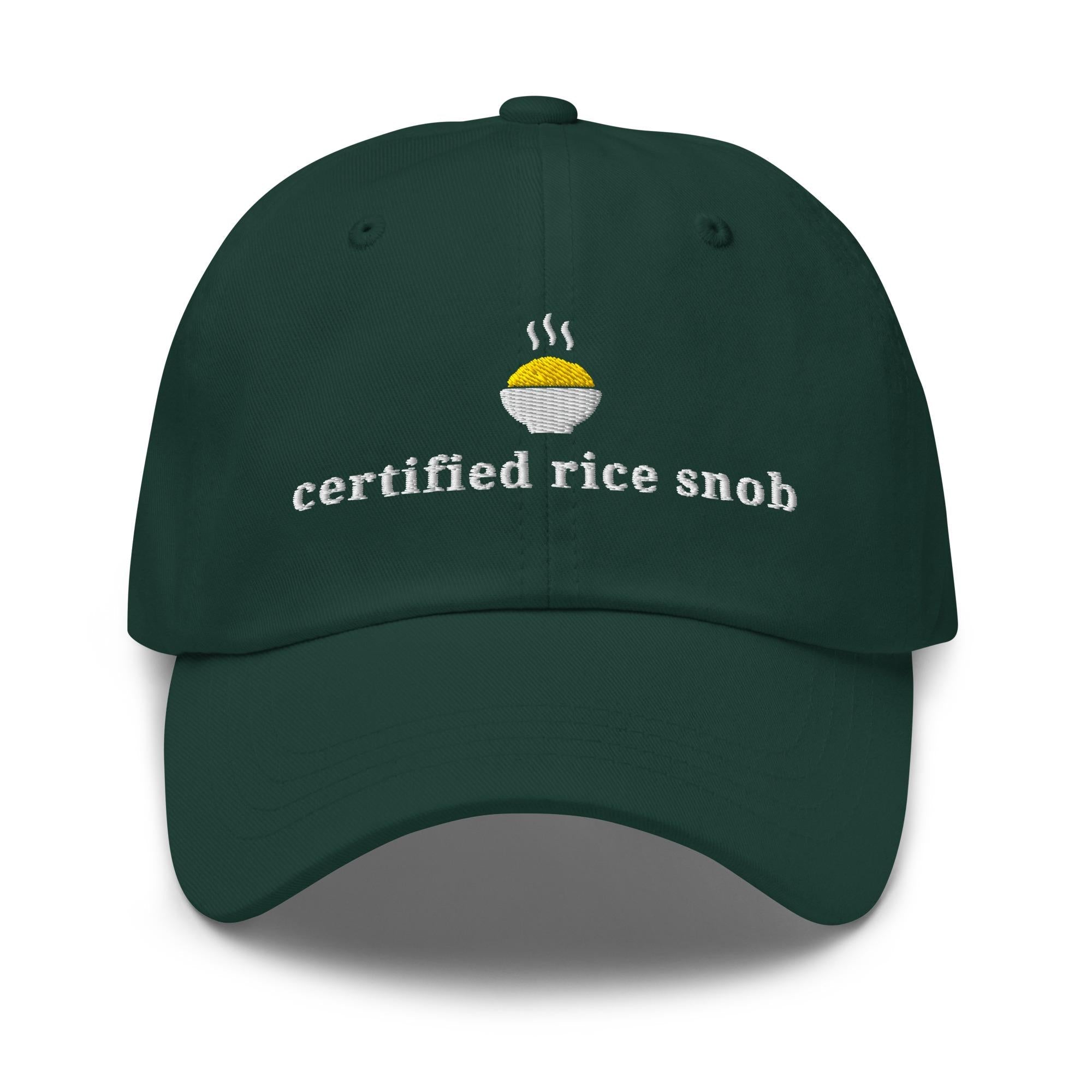 Certified Rice Snob Dad Hat product image 6