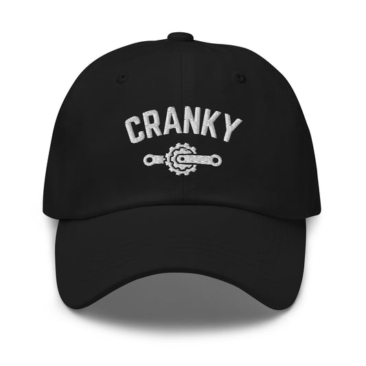 Cranky Dad Hat, Cycling Cap, Funny Bike Hat, Bike Lover Gift, Cycling Gift, Cyclist Clothes, BMX, Mountain Bike Hat