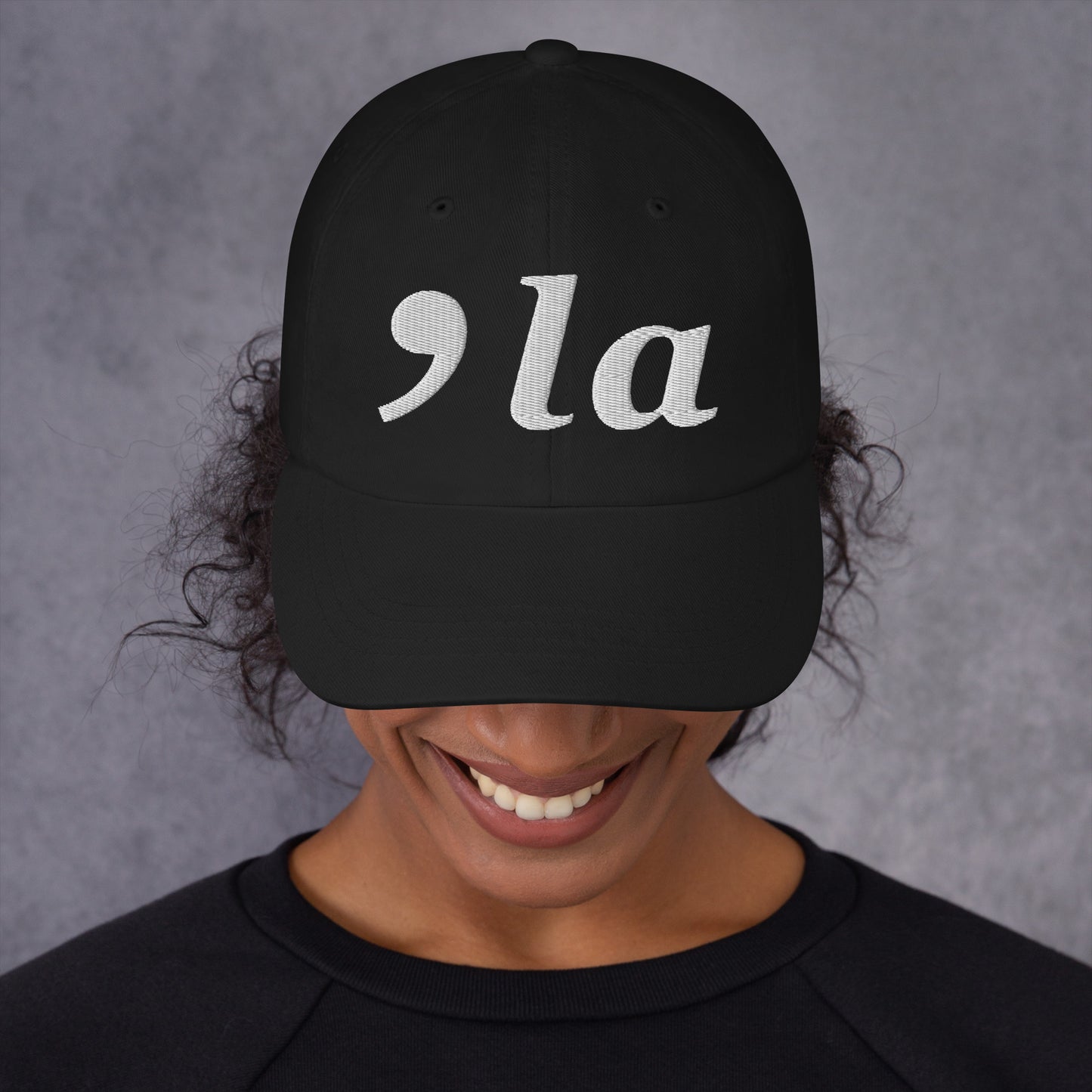 Kamala Harris Hat - Biden Harris 2024 Cap, Election Democratic Candidate Vote Dad Hat, Comma + La