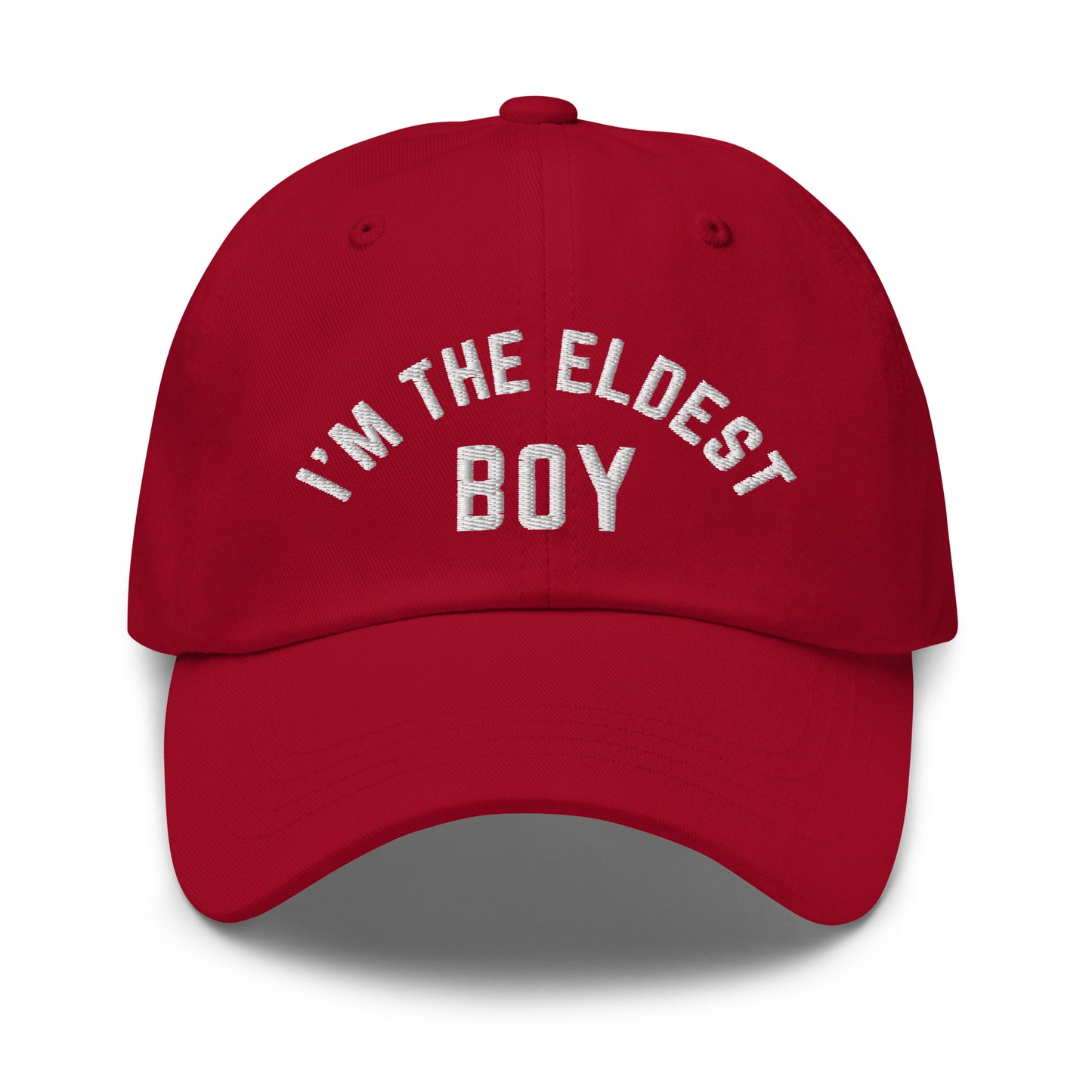 I Am the Eldest Boy Dad Hat, Funny Embroidered Hat