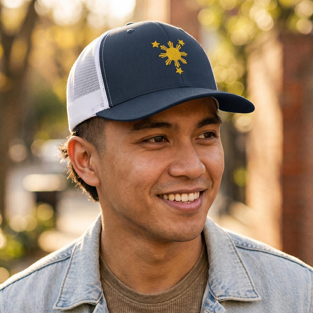 Filipino Sun Trucker Hat product image 2