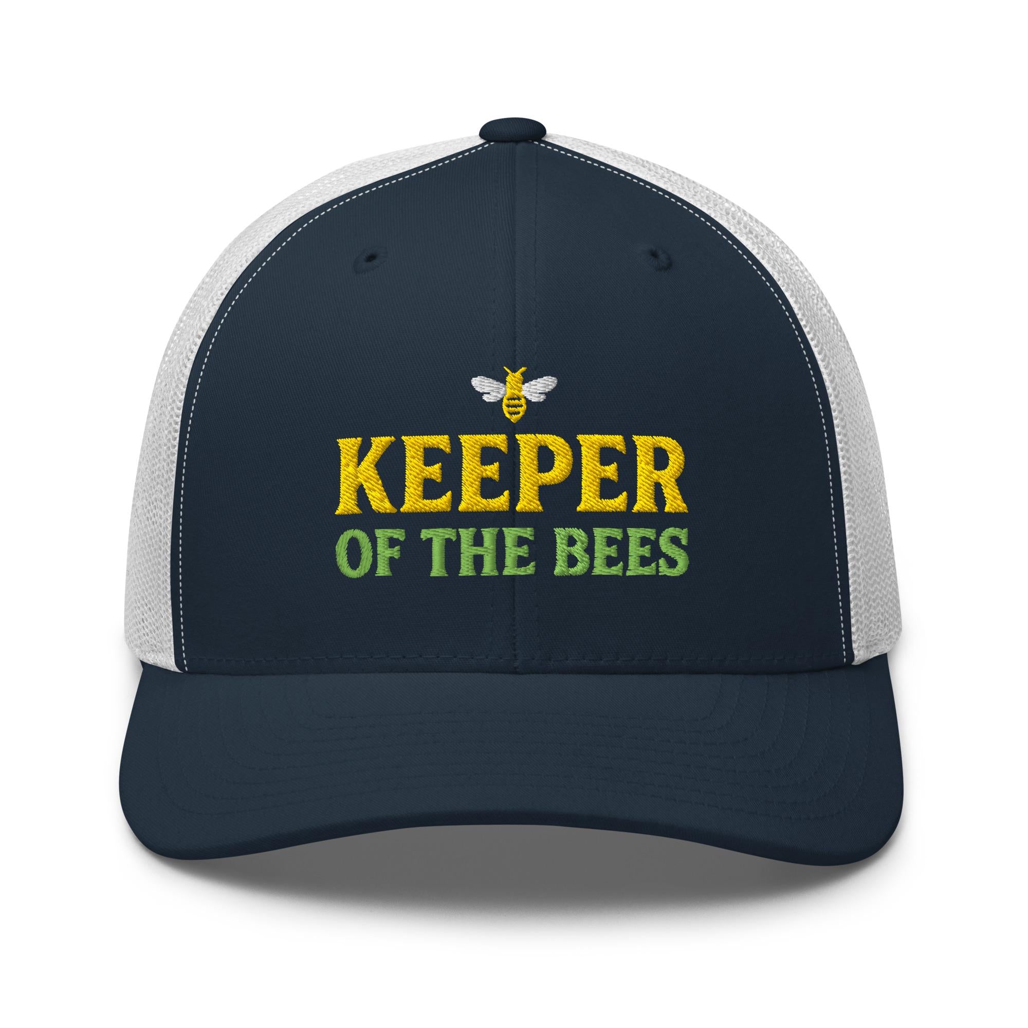 Keeper of the Bees embroidered trucker hat product image 6
