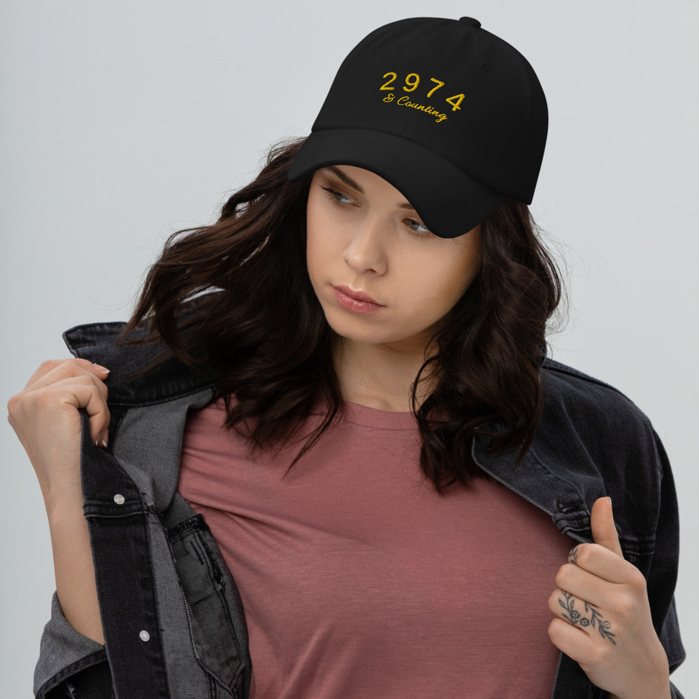 2974 And Counting Dad Hat, Stephen Curry Embroidered Hat